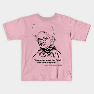 Mother Jones Quote Kids T-Shirt